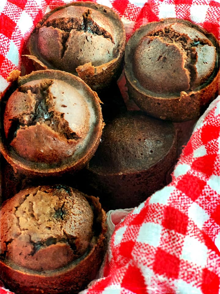 Instant Pot Double Chocolate Chip Muffins
