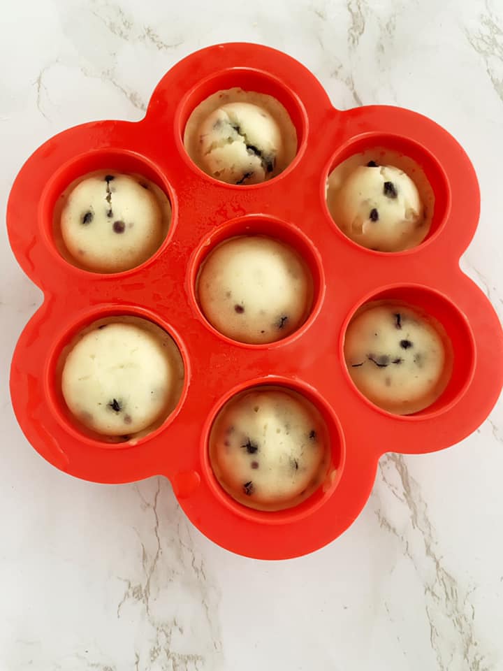 Instant Pot Chocolate Chip Muffins