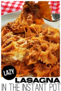 Lazy Lasagna 
