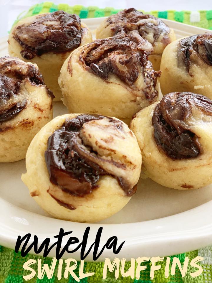 Instant Pot Nutella Swirl Muffins