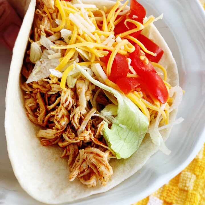 Instant Pot Shredded Chicken Tacos - Chase Laughter