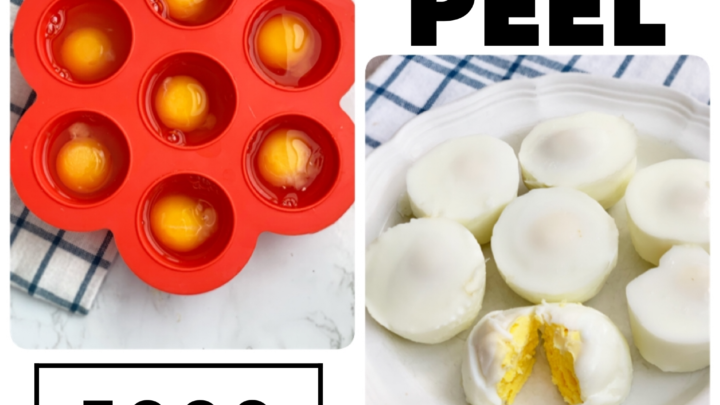 Silicone molds are amazing for getting eggs perfect for egg