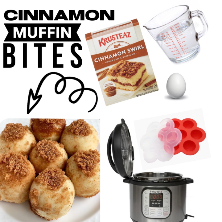 Instant Pot Cinnamon Muffin Bites