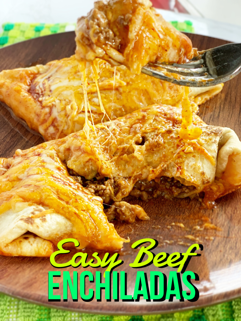 Easy Beef Enchiladas - Chase Laughter