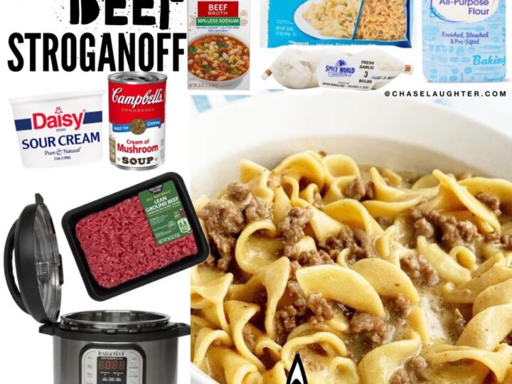 Instant Pot Easy Beef Stroganoff