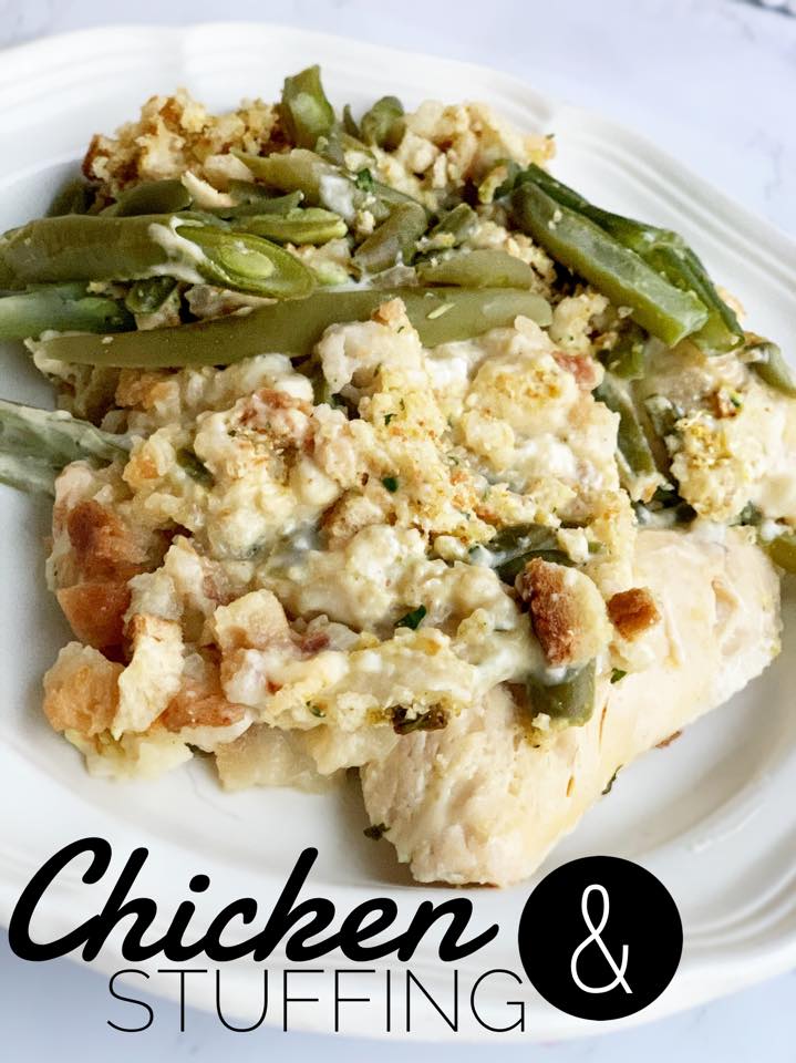 Chicken stuffing green beans instant pot sale