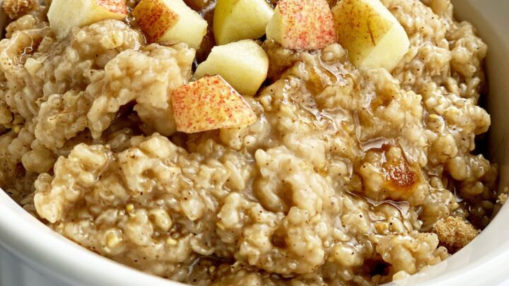 Instant Pot Maple Brown Sugar Oatmeal - Project Meal Plan