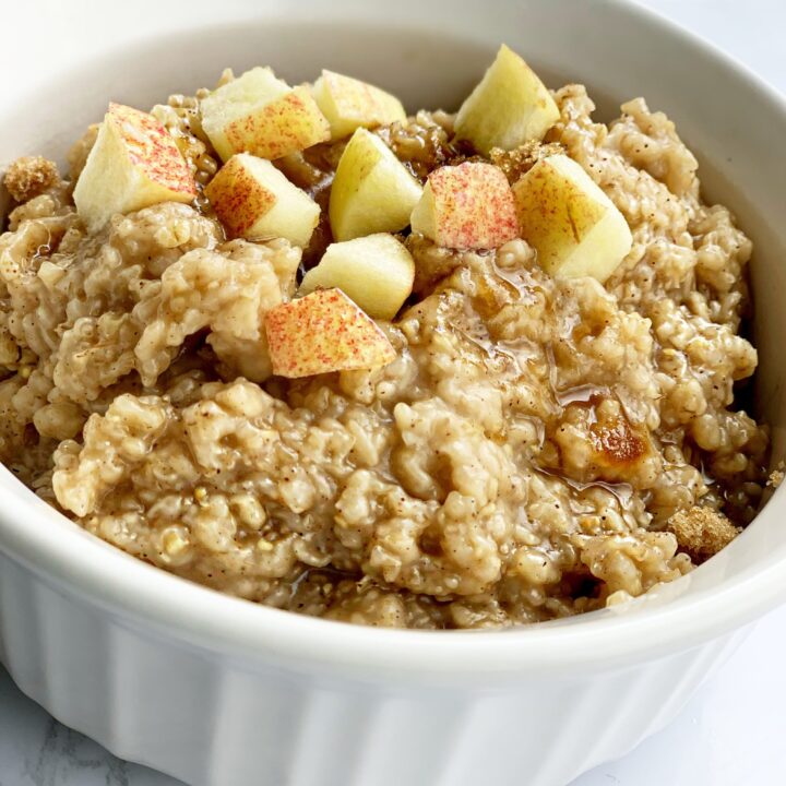Instant Pot Maple and Brown Sugar Oatmeal - Chase Laughter