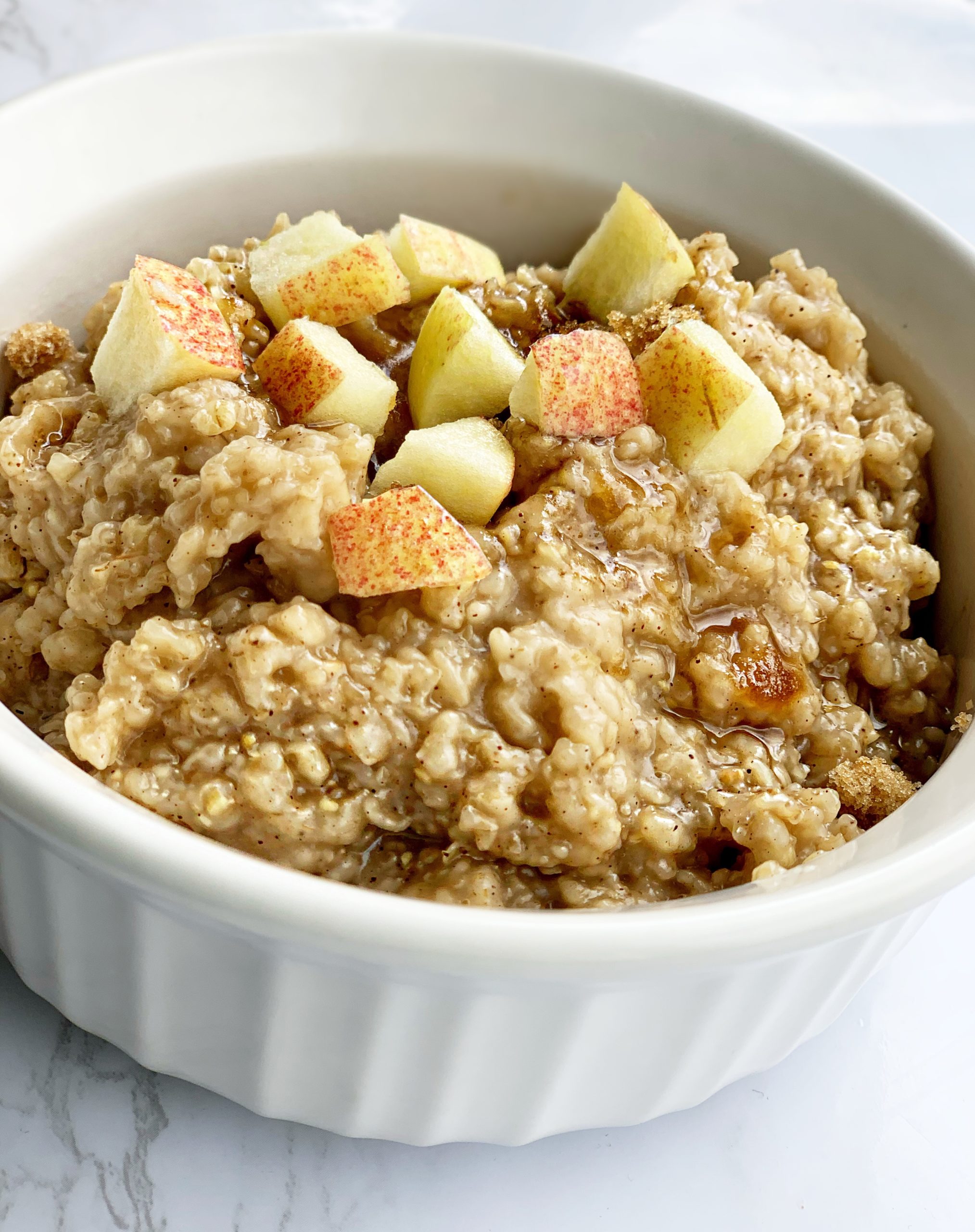 Instant Pot Maple Brown Sugar Oatmeal - Project Meal Plan