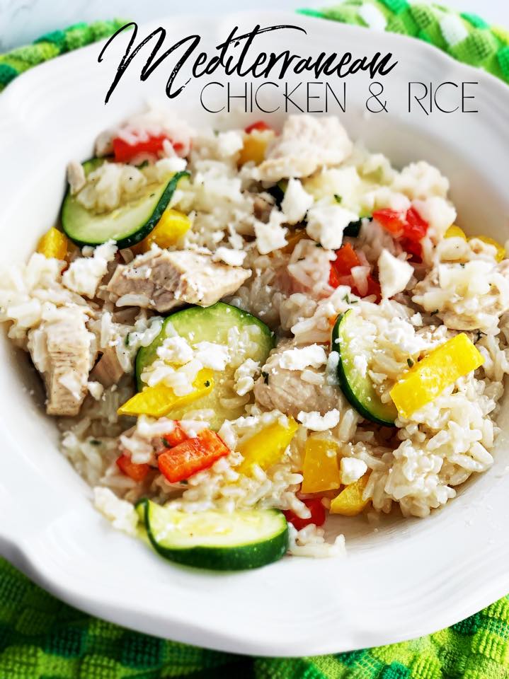 Instant Pot Mediterranean Chicken and Rice - Chase Laughter