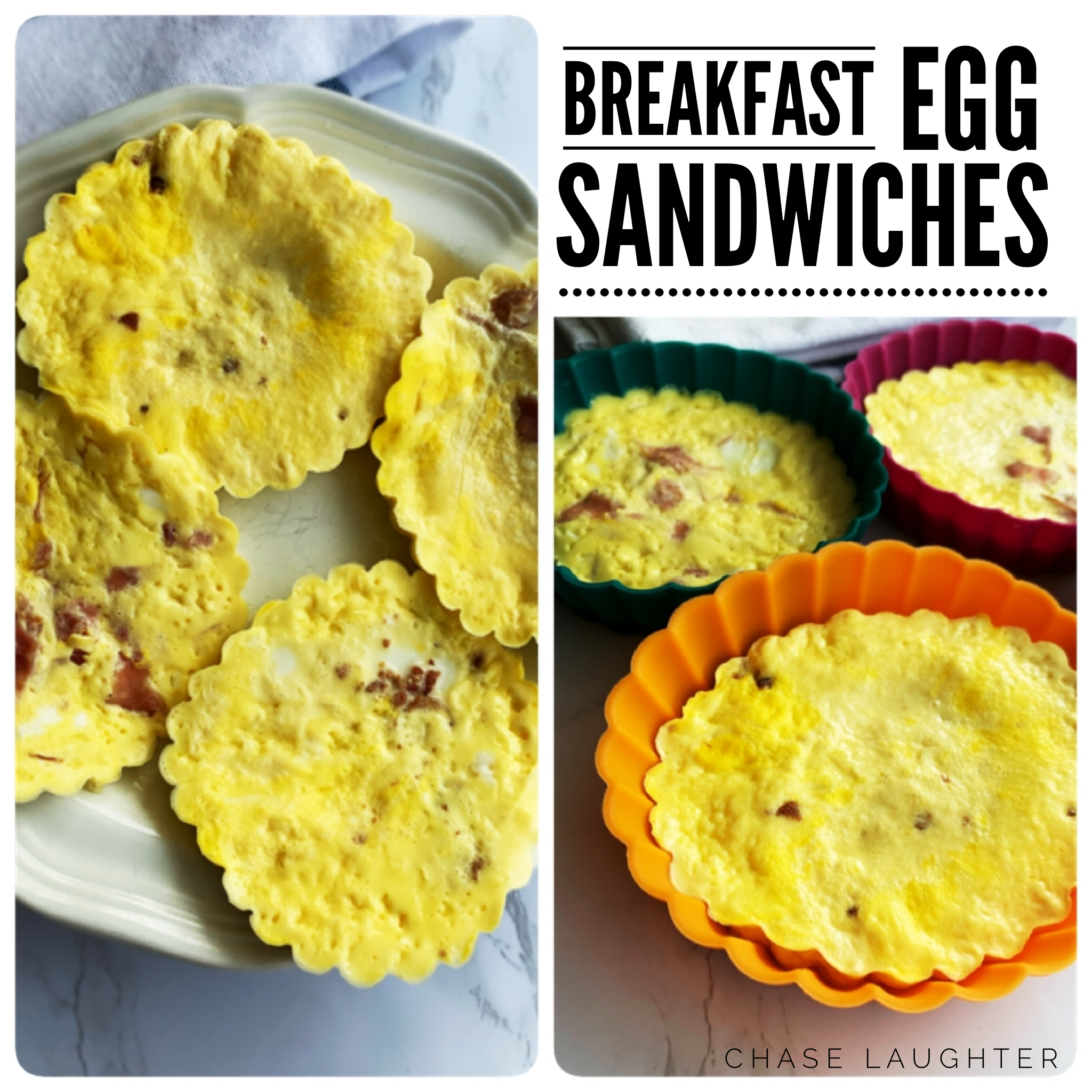 Electric Pressure Cooker Ham and Egg Grilled Breakfast Sandwiches