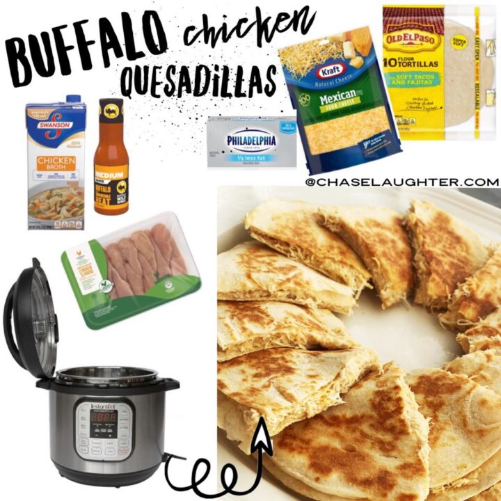 Buffalo Chicken Quesadillas