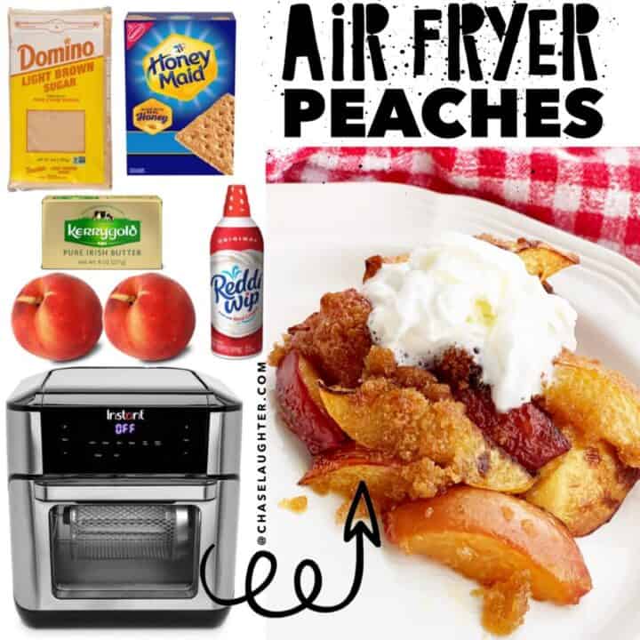 Air Fryer Peaches