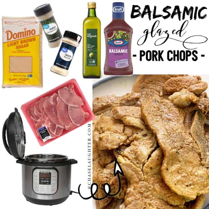Balsamic glazed Pork Chops