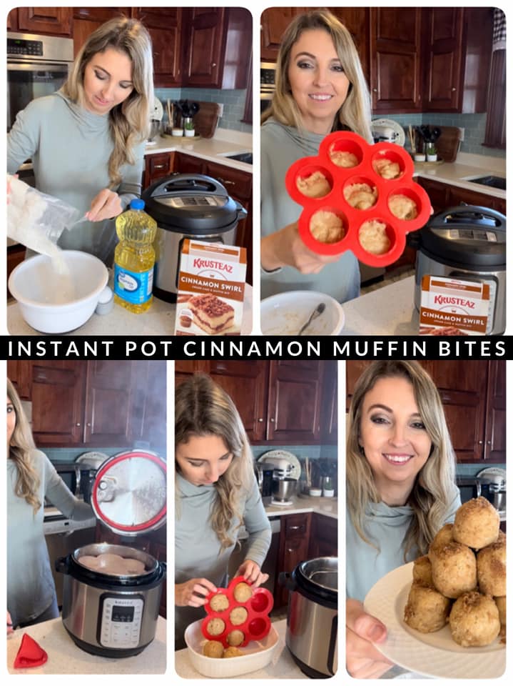Instant Pot Cinnamon Muffin BItes